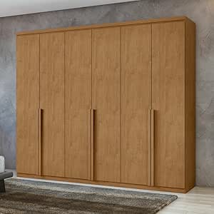 Guarda Roupa 6 Portas Alonzo com Pés - Lopas
