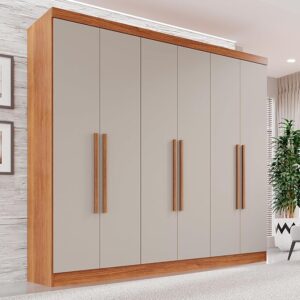 GUARDA ROUPA SALLETO ITALIA 6 PORTAS -L2.40 X A2.35 X P0.54