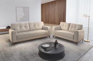 SOFA RONDOMOVEIS 5610 -3X2 LUGARES -BOUCLE DAMASCO
