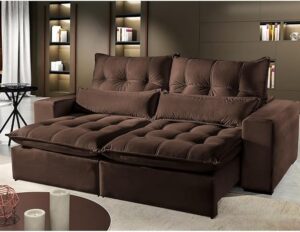 SOFA FERNANDES ESTOFADOS XANGAI -RETRATIL -2.50
