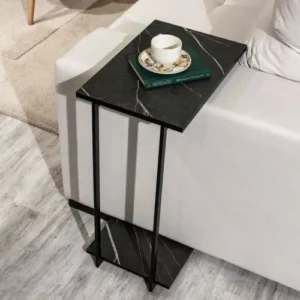 MESA SOFA PROVINCIA APOIO IRON -PRETO FOSCO