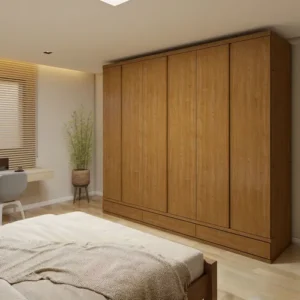 Guarda Roupa Casal 6 Portas Com 9 Gavetas 100% Mdf URBANO